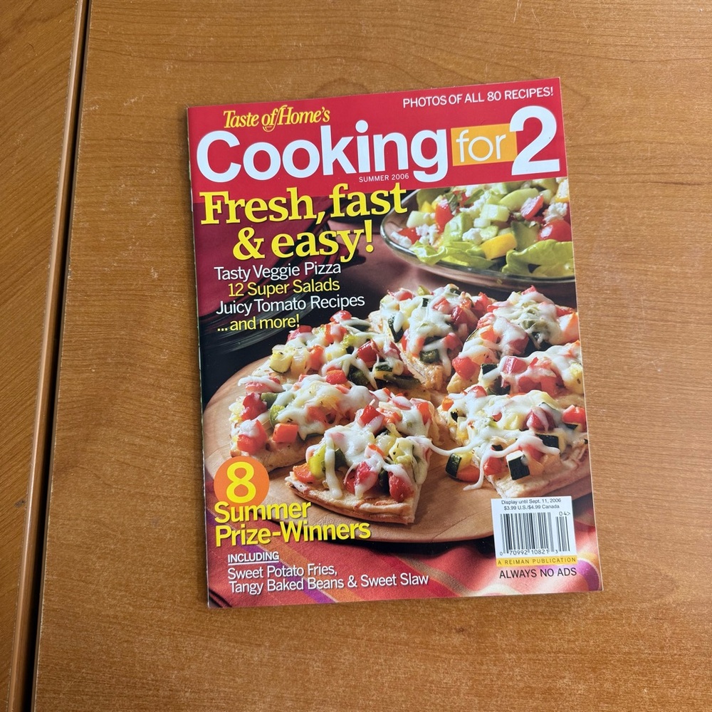 Taste of Home‎ Cooking for 2 - Red and Yellow Edition